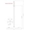 Z-Lite Bellamy Chandelier, 5-Light, 52 In.W x 52 In.L x 8.25 In.H, Matte Black/Matte Black Outer 1942-5MB - alternate 3